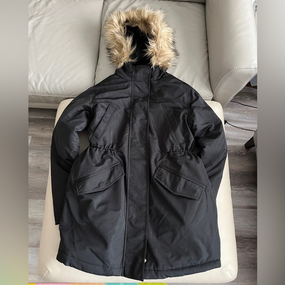 Abercrombie & Fitch Women’s Water/Wind Resistant Padded Winter Parka - Size M - Picture 4 of 15